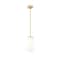 Z-Lite Newbury 1 Light Pendant, 8in. W x 13.25in. H, Modern Gold 7511P8-MGLD - alternate 8